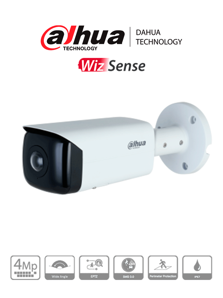 Cámara Bala Dahua Technology DH-IPC-HFW3441T-AS-P