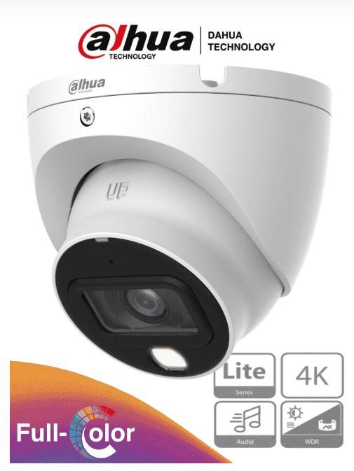 Cámara domo Análoga Dahua Technology DH-HAC-HDW1809TLMN-A-LED