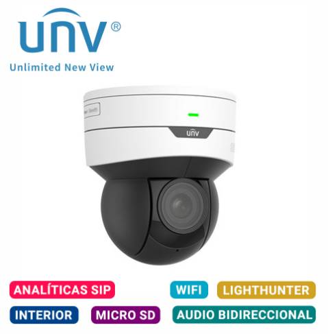 Cámara PTZ IP UNIVIEW IPC6412LR-X5UPW-VG