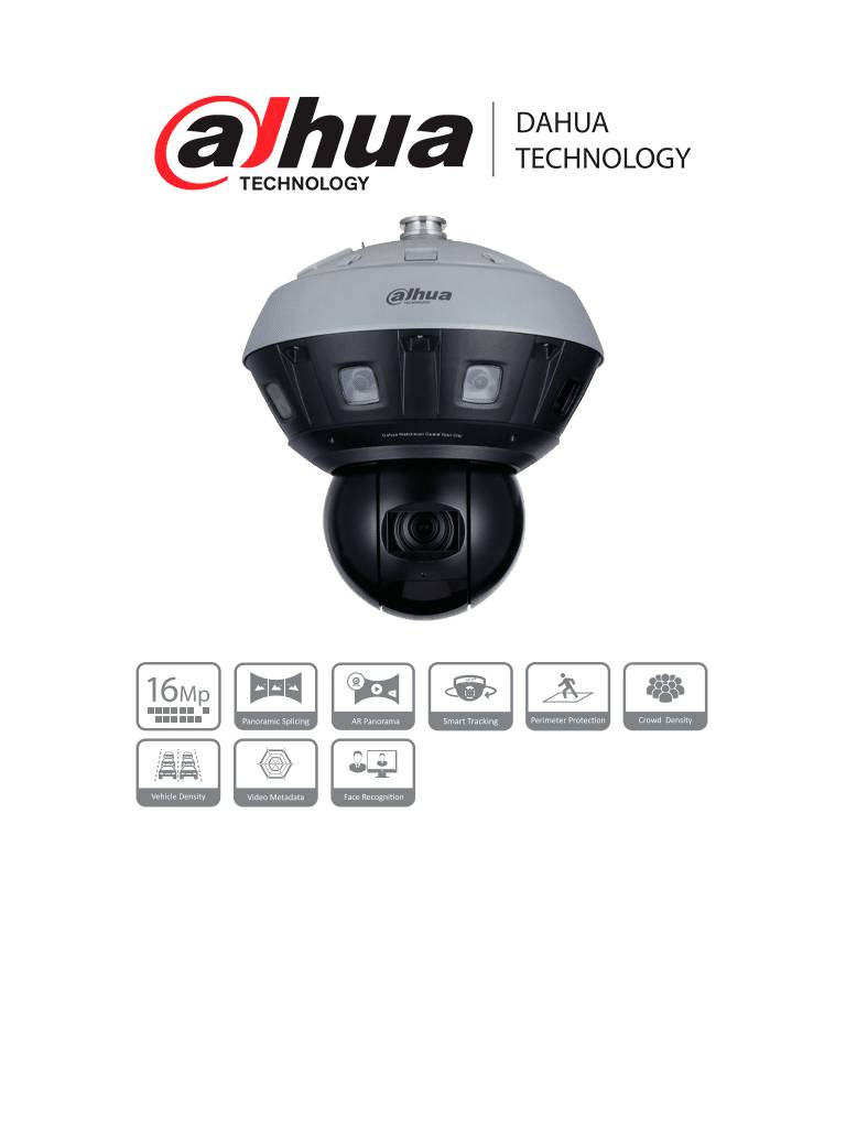 Cámara PTZ Dahua Technology DH-PSDW81642M-A360-D440-S3