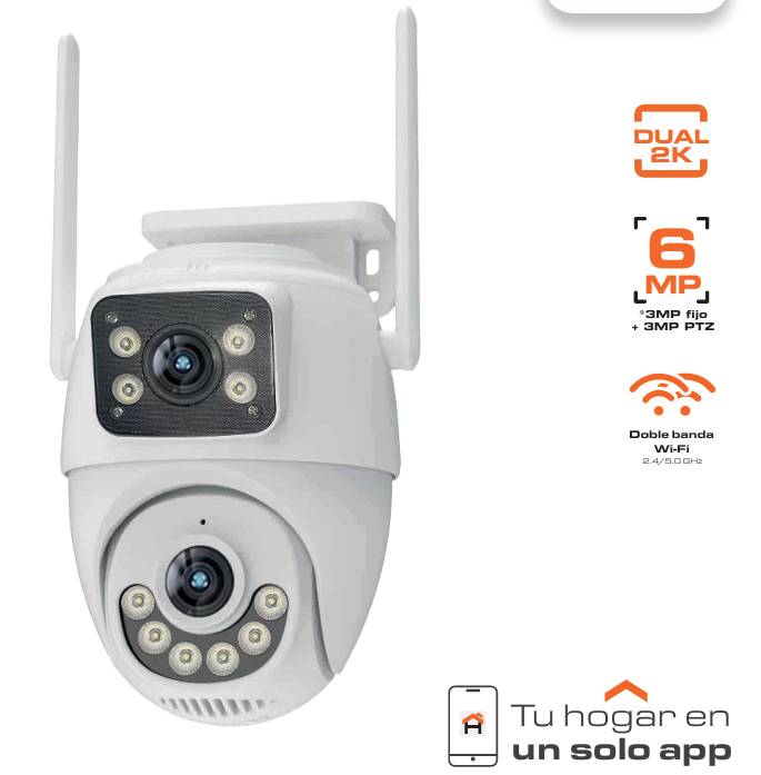 Cámara PTZ IP Nexxt Solutions Home NHC-OP30DL