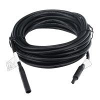 CABLE EXTENSOR DE VÍDEO Y AUDIO HIKVISION DE 6 METROS / CONECTOR TIPO AVIACIÓN / COMPATIBLE CON DASHCAM AE-DI2032G40(B)