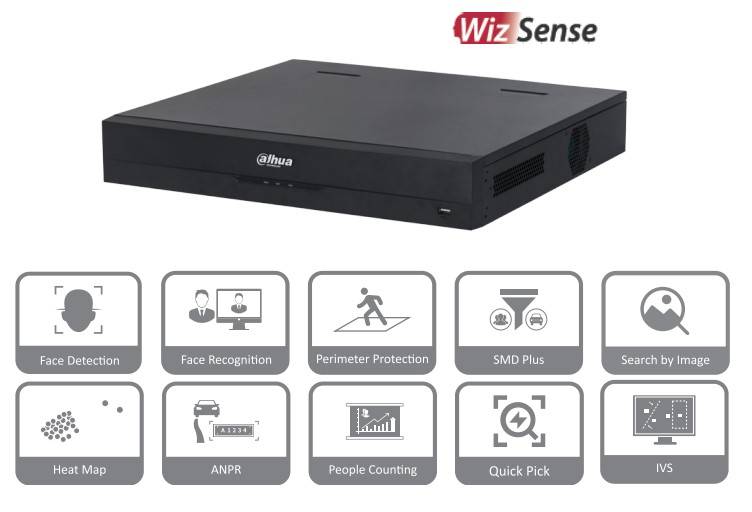 Grabadores Digitales NVR Dahua Technology DHI-NVR4416-16P-EI