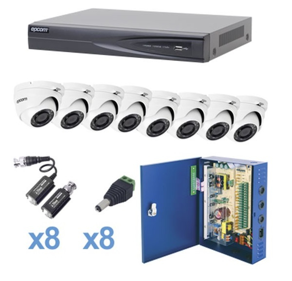 Kit de videovigilancia EPCOM KEVTX8T8EW