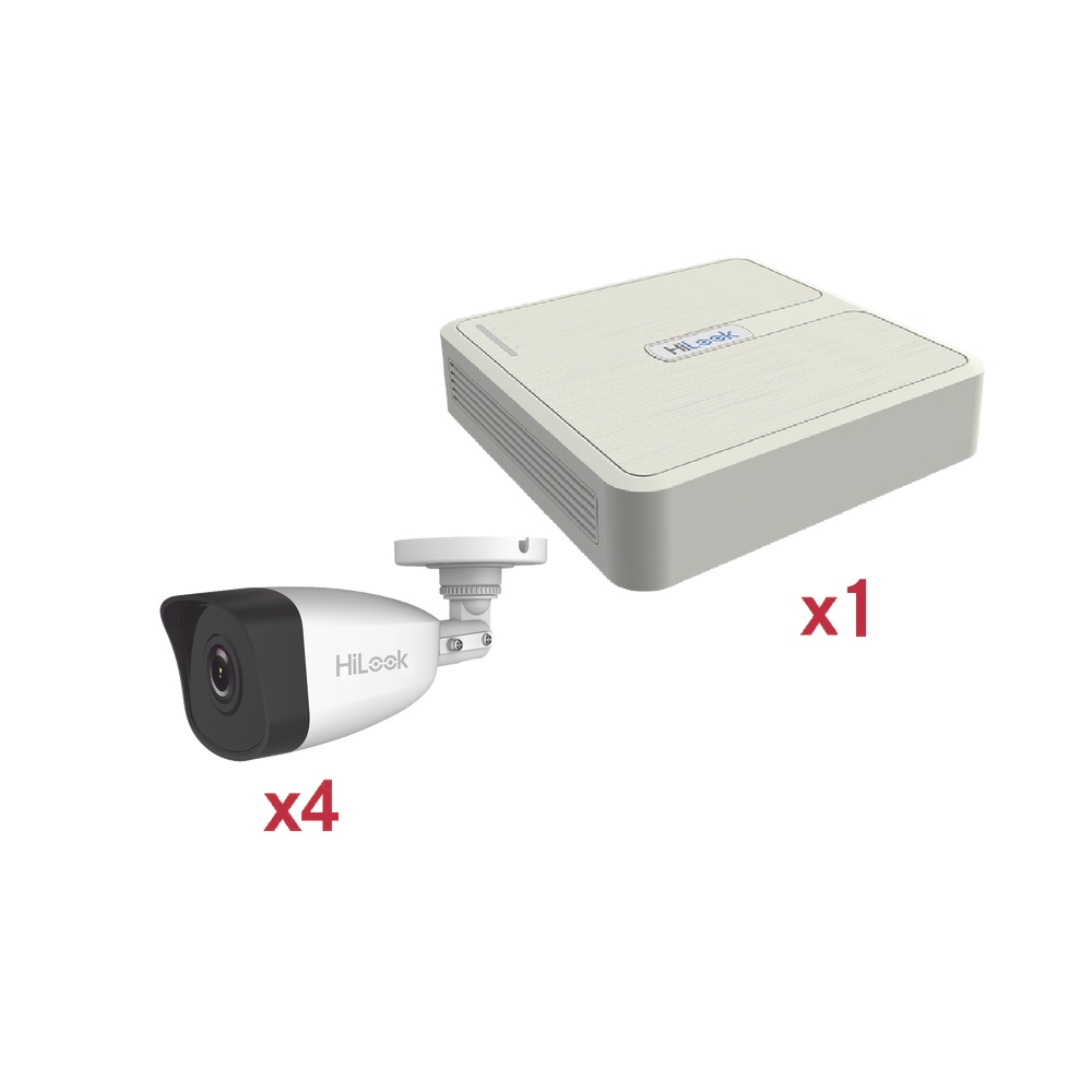 Kit de videovigilancia HIKVISION KIP2MP/4B