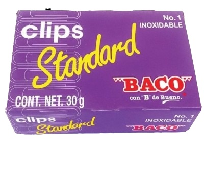 Clip Estándar BACO 12302