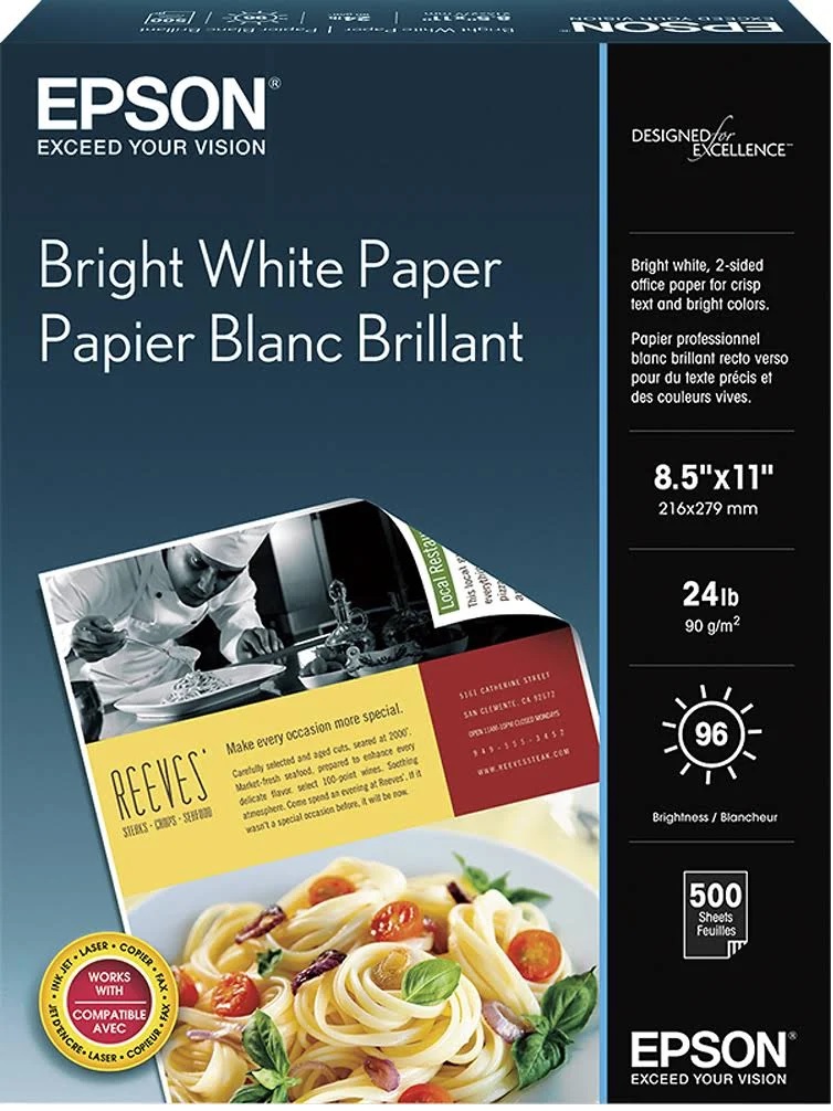 Papel Blanco Brillante EPSON S041586