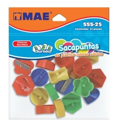 Sacapuntas de Plástico MAE SSS-25