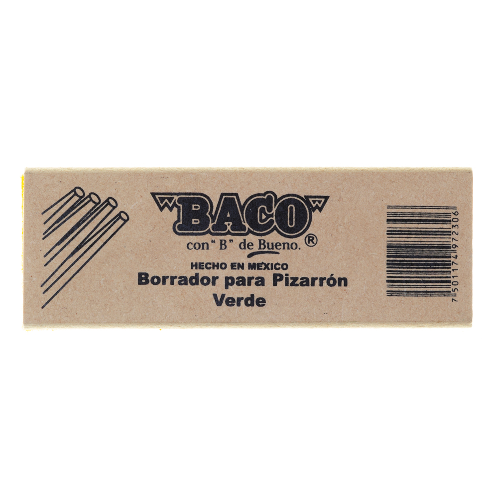 Borrador de Madera BACO GS022/72306