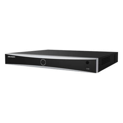 NVR 12 Megapixel (4K) / Reconocimiento Facial / 8 Canales IP / 8 Puertos PoE+ / 2 Bahías de Disco Duro / Filtro de Falsas Alarmas / Detección de Cuerpo Humano y Vehículos