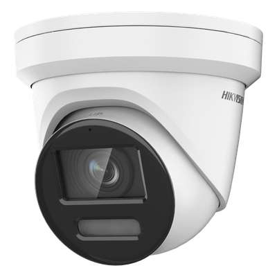 Turret IP 8 Megapixel / Imagen a color 24/7 / Lente 2.8 mm / Micrófono Integrado /Luz Blanca 40 mts / Exterior IP67 / Micrófono Integrado / WDR 130 dB / Entrada y salida de Audio y Alarma / Onvif / MicroSD