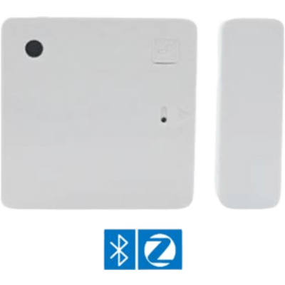 Sensor de Puerta/Ventana Bluetooth y Zigbee / Detección de Apertura, Cierre e Inclinación / Sensor de Luz Incorporado / Batería CR2032