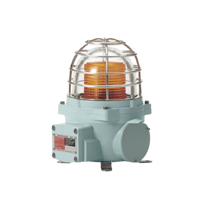 Baliza LED / Ámbar / 120 VCA / IP66 / ATEX-IECEX / 1/2″ NPT / 60-80 destellos/min