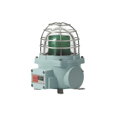 Baliza LED / Verde / 120 VCA / IP66 / Aluminio / Zonas Peligrosas / -40°C a +60°C / 1/2″ NPT