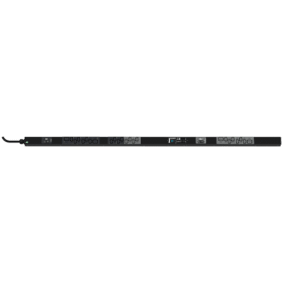 PDU Monitoreable y Switchable por Toma (MSPO) para Distribución de Energía, Enchufe de Entrada NEMA L6-30P, Con 20 Salidas C13 y 4 C19, de Instalación Vertical, 208 Vca, 30 Amp