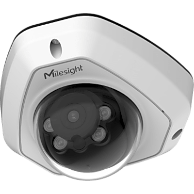 Mini Dome Vandal-proof AI 4MP / 2688x1520 / H.265+ / Starlight 0.005Lux / Super WDR 120dB / Lente 4mm / Micrófono Integrado / SIP / IR 30 m / IP67 IK10 / PoE / NDAA