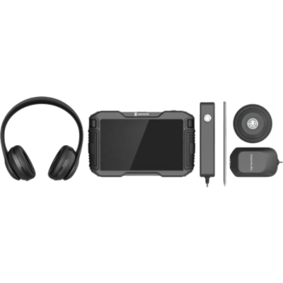 AD22PI- Cámara de Imagen Acústica Portátil / DETECTAR FUGA DE AGUA / Pantalla táctil de 7" / IP66 PANTALLA IP54 SENSOR PORTATIL/Uso en exterior