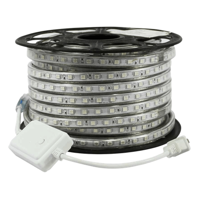 Manguera Luminosa LED RGB / 50 m (164 ft) / IP65 / Corte Cada 100 cm / Control Remoto RGB / 300W Máx / Multicolor / Interior y Exterior