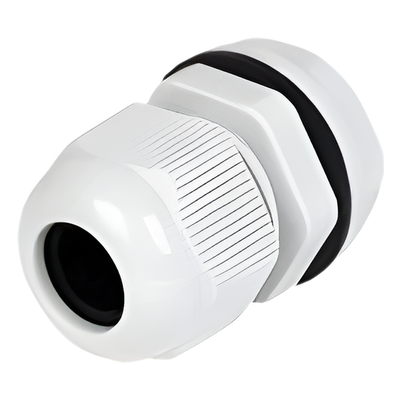 Conector Tipo Glándula / Rango 13 a 18 mm / Rosca 26.9 mm (1 1/16') / Material Plástico Industrial