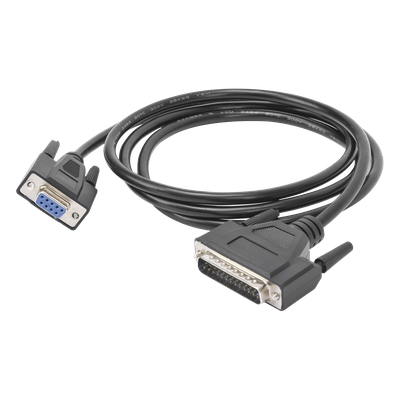 Adaptador Serial / DB25 Hembra a DB9 Macho / RS232 / 25 a 9 Pines / Equipo Industrial y Radios