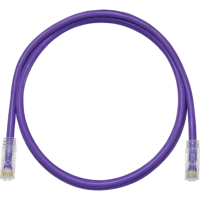 Cable de Parcheo UTP / Cat6 / 24 AWG / 0.61 m (2 ft) / 250 MHz / CM / T568A/B / PoE 2500 Ciclos
