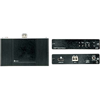 Kit Extensor HDMI 4K60 4:4:4 | Fibra Óptica Multimodo y Monomodo | 18 Gbps | HDCP 2.2 | Latencia Cero | Carcasa Aluminio DigiTOOLS | Ultra Alcance 33 km SM | Kramer