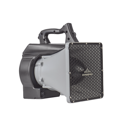 Altavoz Portátil de Alta Fidelidad / 144 dB SPL / Alcance 750+ m (2460+ pies) / STI 0.85 / Aislante de Ruido / 15 lb
