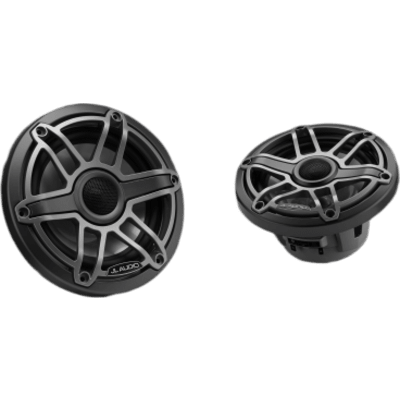 Bocinas Náuticas JL Audio M6 / 6.5" / Coaxial / 75 W RMS / 89.5 dB / Rejilla Deportiva de Titanio / 4 Ω / 55 Hz-25 kHz