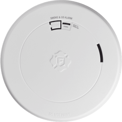 Detector Combo de Humo/CO, Autónomo, Batería Sellada de Litio de 10 años, No Requiere Panel, Diseño Ultra Delgado, No Requiere Cableado