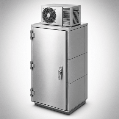 Gabinete ProTek Doble Bisagra / Puerta Sólida con AC / 36x24x28 in (922x600x710 mm) / Acero Inoxidable SS304 Cepillado / NEMA 4 4X 12 / IP66 IK10