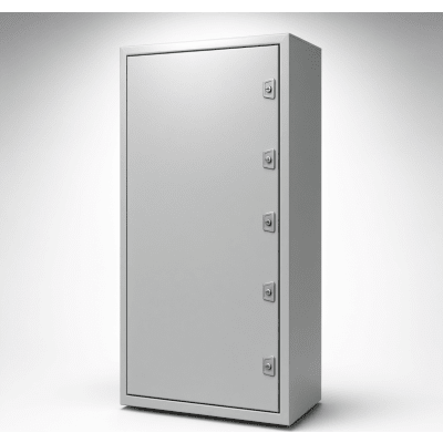 Gabinete Concept de Puerta Sencilla / 48x36x12 in (1219x914x305 mm) / Acero Dulce RAL 7035 / NEMA 4 12 13 / IP66 / cUL