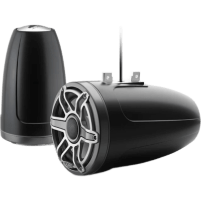 Bocinas Cerradas para Torre / 8.8" (224 mm) / Coaxial Cerrado / Acabado Titanio / Rejilla Deportiva de Titanio / RMS 125 W / Sensibilidad 90.5 dB / Respuesta 38 Hz-20 kHz / Impedancia 4 Ω / Amplificador Recomendado 50-250 W por Canal / Cono de 
