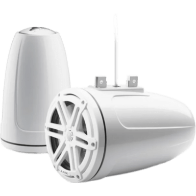 Bocinas Cerradas para Torre / 7.7" (196 mm) / Coaxial Cerrado / 70 W RMS / 4 Ω / Sensibilidad 90.5 dB / Respuesta 55 Hz-25 kHz / Rejilla Deportiva Blanca / Sin Iluminación LED / Conexión 16 AWG 3 m (10 ft)