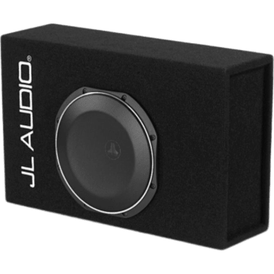 Subwoofer Amplificado / Caja PowerWedge+ TW1 / Driver TW1 10″ / Amplificador Integrado 400 W RMS / Impedancia 0.25 Ω / Cono de Polipropileno Relleno de Minerales / Carcasa Sellada / Rejillas Incluidas / Dimensiones 283 x 470 x 127 mm (11.125 x