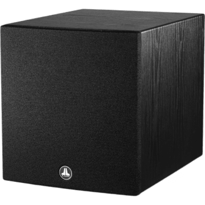 Subwoofer Activo con Amplificador Integrado / Driver 10" (254 mm) / Potencia 750 W RMS / Carcasa Sellada / Respuesta de Frecuencia 25-118 Hz / Filtro Paso Bajo 24 dB/octava / Fase Variable 0-280° / Acabado Negro Ceniza