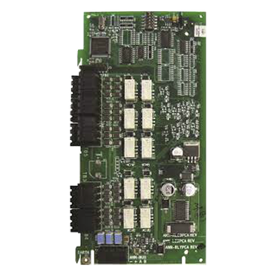 Módulo de relevadores / 10 salidas Form-C programables / Interfaz ANN-Bus / Alimentación 24 VCC / Contactos 2 A a 30 VCC