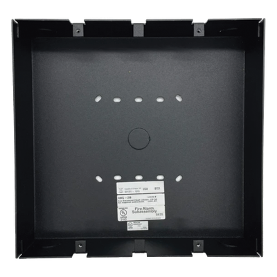 Caja de Montaje en Superficie / Color Negro / Para Anunciador de Red NCD / Aloja NCD y Módulo de Comunicación de Red