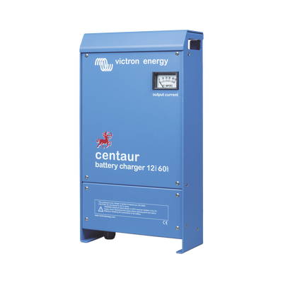 Cargador de Baterías / 12V 60A / 3 Salidas Aisladas / Entrada Universal 90-265 VCA / Compensación Térmica / Caja Aluminio Epoxi / 240-600 Ah