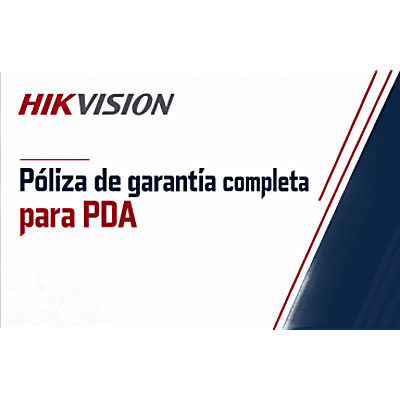 Póliza de garantía completa para 3 años / aplicable solo a PDA Hikvision 