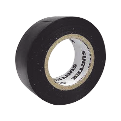 Cinta para aislar Negra de 19mm x  18 metros / Blister.