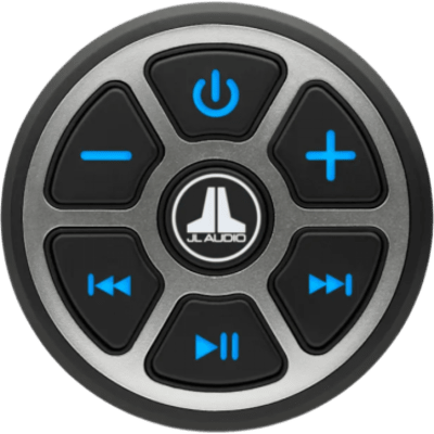 Receptor/Controlador de Audio Resistente a la Intemperie / Bluetooth / IP67 Controlador IPX7 Receptor / Tecnología Multi-Zone / Salidas RCA I+D y Subwoofer / Alimentación 8-16 V CC / Alcance Bluetooth 11 m (35 ft)