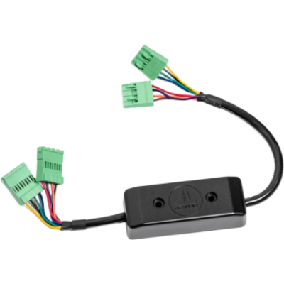 Adaptador de Detección de Carga / 4 Canales / Compatible con DSP de Integración FiX 82 y FiX 86 / Funcionamiento Pasivo / Evita el Silenciamiento del Amplificador Original / Largo Total con Cableado 41.91 cm (16.5 in) / Color Negro