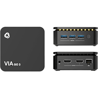 Gateway de Presentación Inalámbrica | 4K | Wi-Fi 802.11 ac/b/g/n Dual Band 2.4/5 GHz | Bluetooth | LAN Gigabit | HDMI 2.0 | 3x USB 3.0 | AirPlay-Miracast | Hasta 4 Participantes | Cifrado 1024-bit | Gestión Cloud VSM | 9x9 cm (3.54x3.