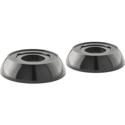 Accesorio de Montaje para Sistema Cerrado VeX / Montaje en Superficie / Aluminio Anodizado Negro / Base Giratoria 360° / Tornillo de Ajuste / Resistente a Corrosión y UV / Herrajes de Acero Inoxidable / Juego de 2 Soportes / Compatible con Alta