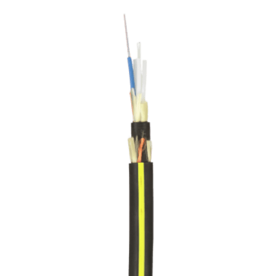 Cable de Fibra Óptica de 6 Hilos, Monomodo OS2, Interior/Exterior de Uso Industrial con Doble Forro, Loose Tube 250um, No Conductiva (Dieléctrica), LSZH (Cero Halógenos), Precio Por Metro 