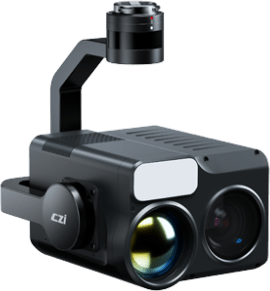 Cámara Dual / Zoom Óptico 25x / Sensor Térmico 1K / Telémetro Láser 2 km / Compatible DJI M350/M400