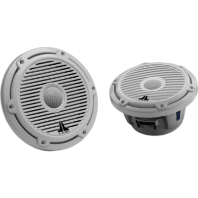 Bocinas Náuticas Coaxiales / 7,7" (196 mm) / Rejilla Clásica Blanca / 100 W RMS / 4 Ω / 45 Hz - 25 kHz / Tweeter Cúpula de Seda 25 mm (1") / Cono Polipropileno Relleno de Mica / Sin Iluminación LED / Montaje 159