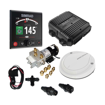 Piloto Automático / Controlador AP44 / Pantalla a Color 4.1 in / Dial Rotatorio / Tecnología Continuum / NMEA 2000 / Diseño Glass Helm / Bajo Consumo / Patrones de Giro Automatizados / No Drift / Seguimiento de Contorno de Profundidad