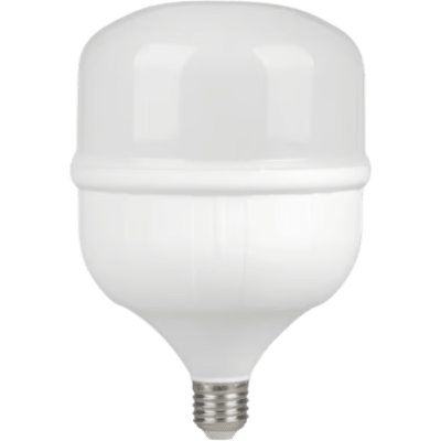 Foco LED / 50 W / 4500 lm / 6500 K Luz de Día / Ángulo de Iluminación 200° / No Atenuable / 15000 h / 5 Años de Garantía / Carcasa de Plástico Blanco / IRC 80 / 100-240 V 