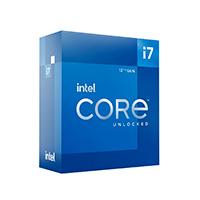 PROCESADOR INTEL CORE I7-12700K S-1700 12A GEN /3.6 - 5.0 GHZ /CACHE 25MB /12 CORES (8P+4E) /GRAFICOS UHD 770 /VPRO /SIN DISIPADOR /GAMER ALTO IPA